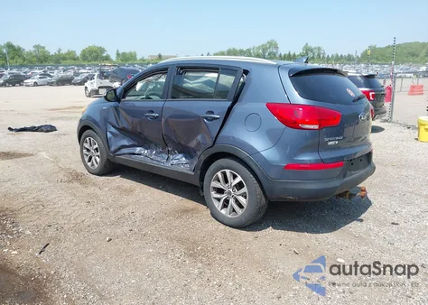 2015 Kia Sportage Lx z USA, uszkodzony, nr VIN KNDPBCAC1F7776981